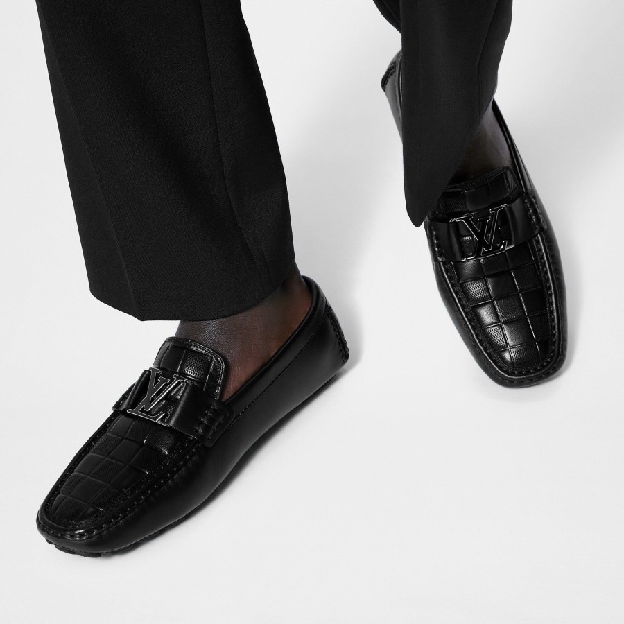 Hombre Louis Vuitton Mocasines | Mocasin Monte Carlo Negro