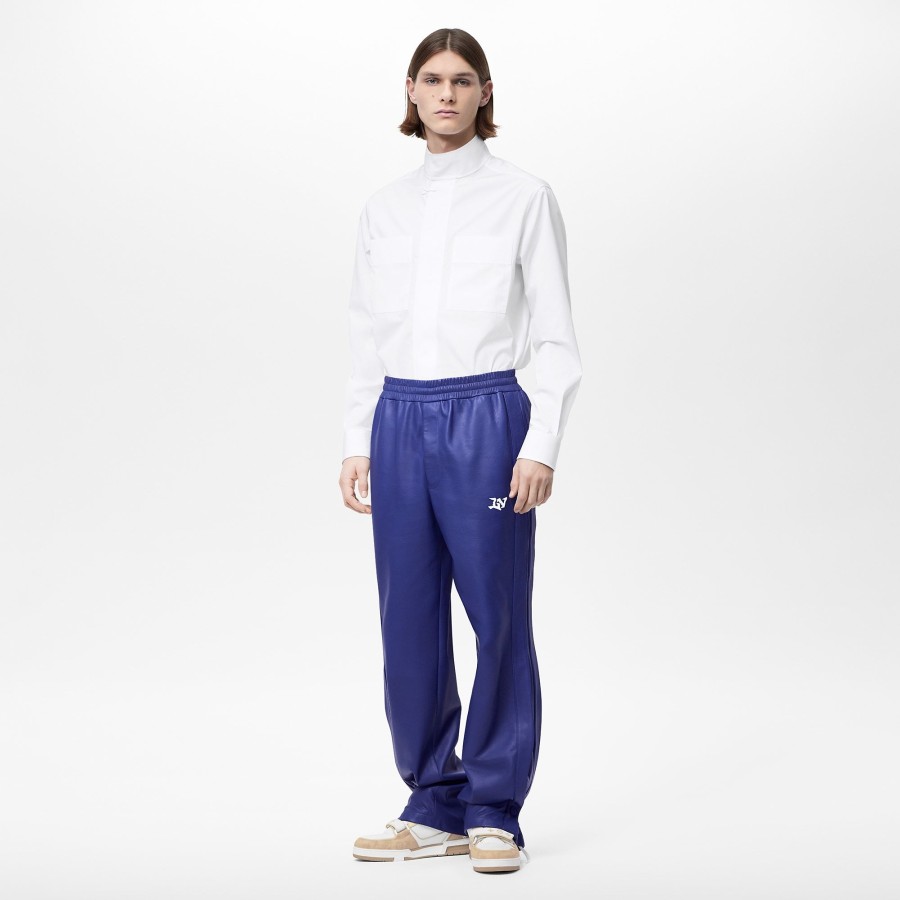 Hombre Louis Vuitton Pantalones | Pantalon De Chandal En Piel