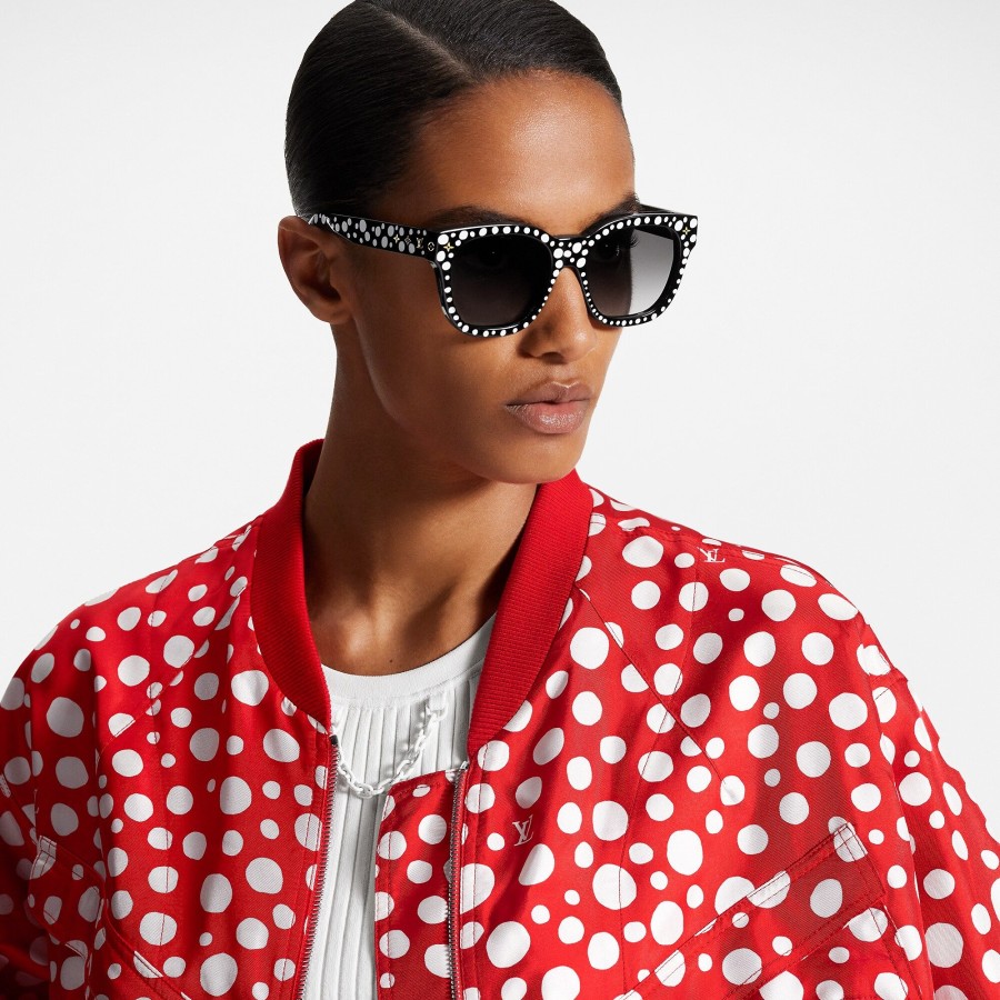 Mujer Louis Vuitton Gafas De Sol | Lv X Yk Gafas De Sol My Monogram Square Infinity Dots