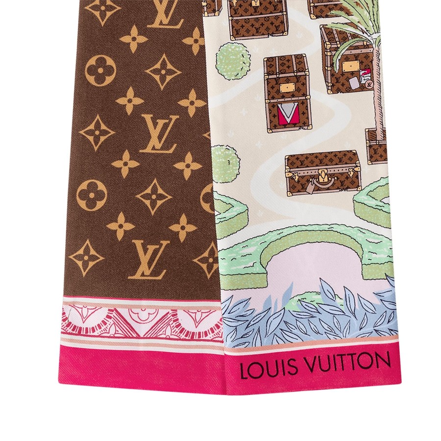 Mujer Louis Vuitton Panuelos De Seda Y Bandanas | Bandana Lv Secret Garden