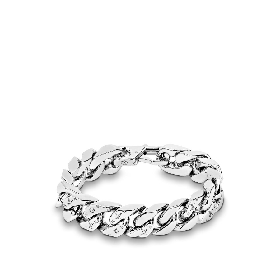 Hombre Louis Vuitton Pulseras | Pulsera Lv Chain Links