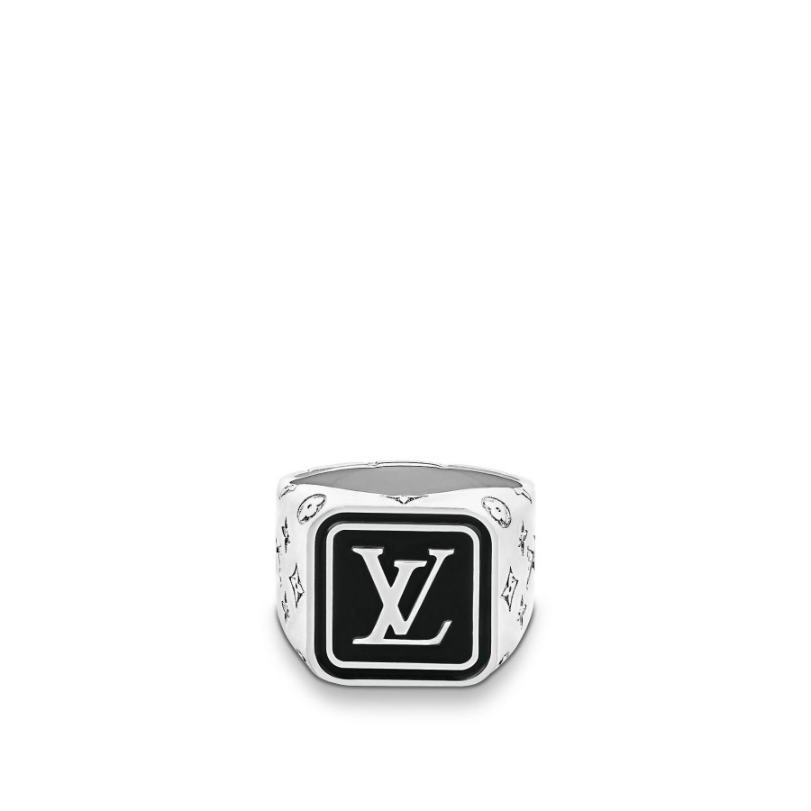 Hombre Louis Vuitton Anillos Y Pendientes | Anillo Sello Signature Tab