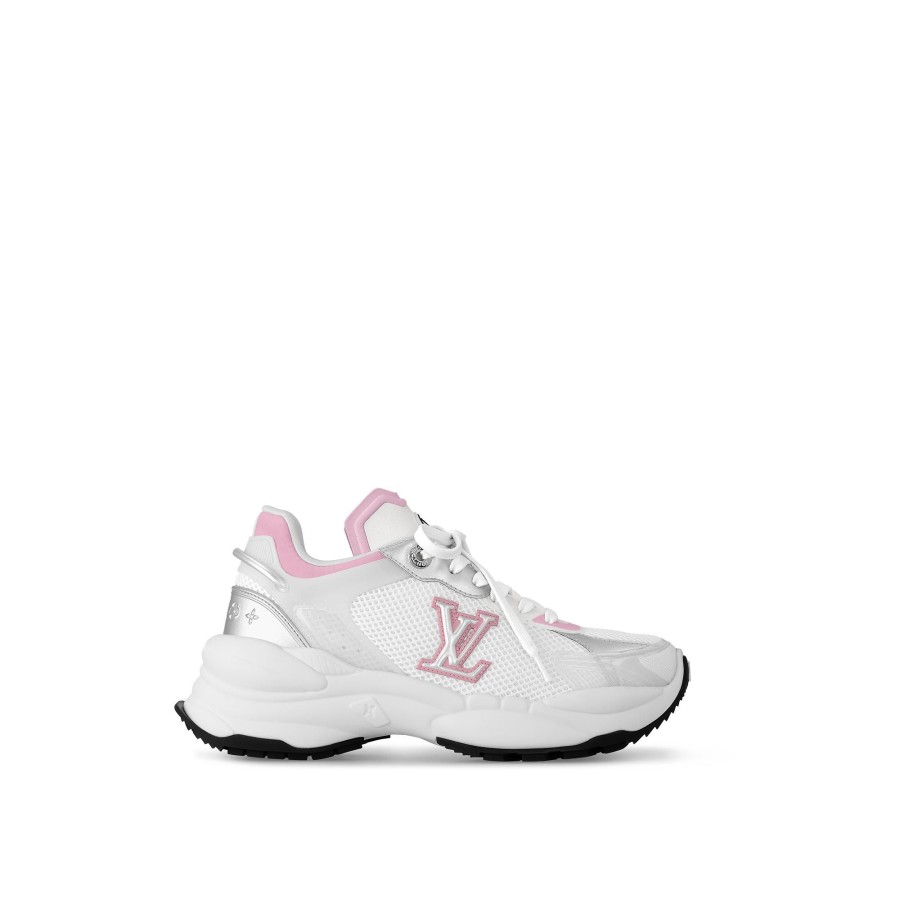 Mujer Louis Vuitton Zapatillas | Zapatilla Deportiva Run 55 Rosa