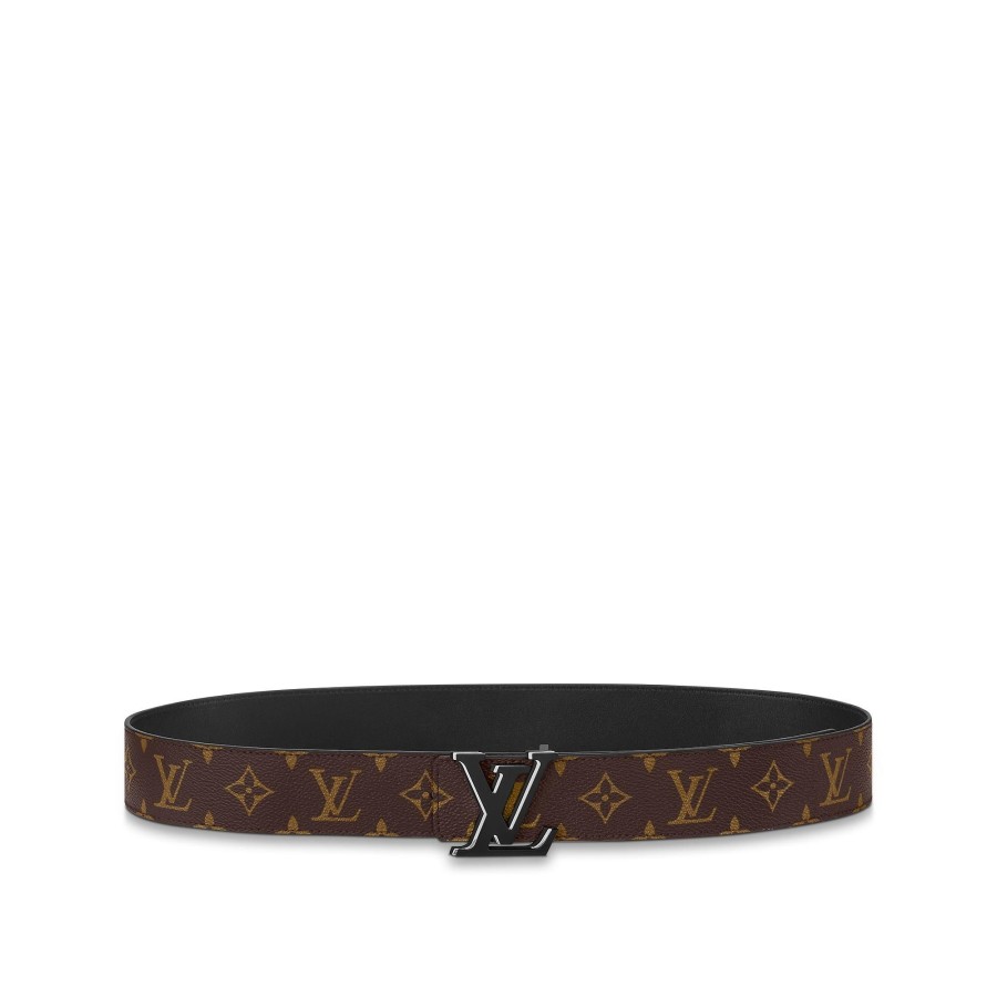 Hombre Louis Vuitton Cinturones | Cinturon Reversible Lv Optic De 4 Cm