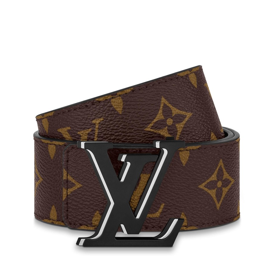 Hombre Louis Vuitton Cinturones | Cinturon Reversible Lv Optic De 4 Cm