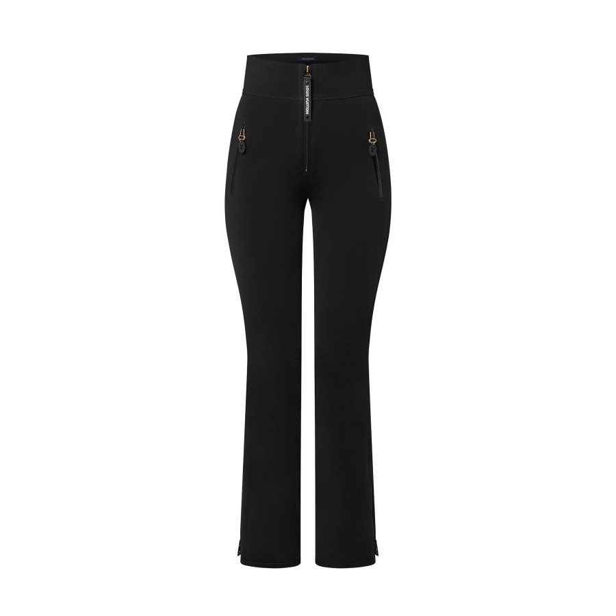 Mujer Louis Vuitton Pantalones | Pantalon Acampanado De Esqui En Punto Tecnico