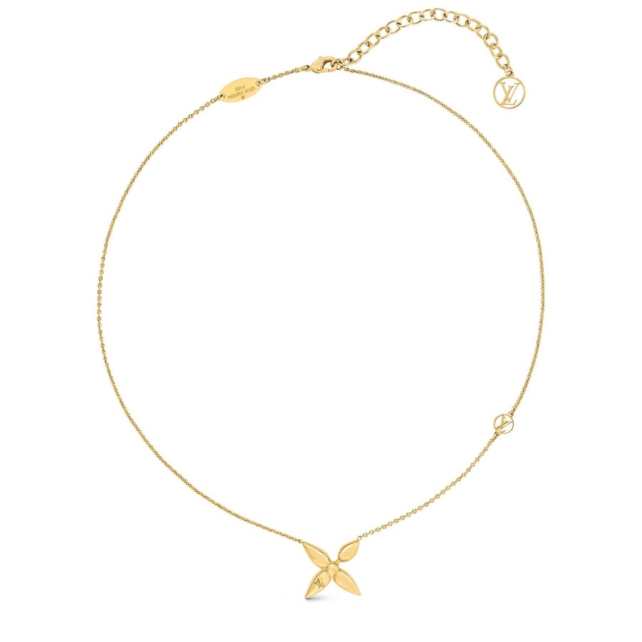 Mujer Louis Vuitton Collares Y Colgantes | Collar Louisette Oro