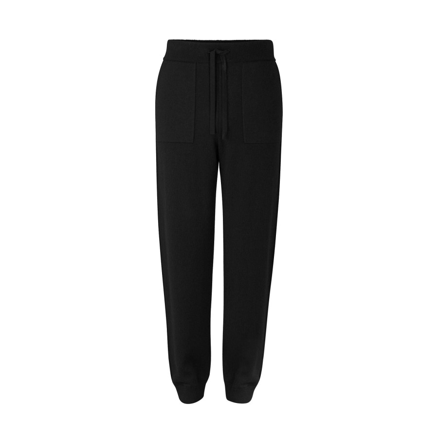 Hombre Louis Vuitton Pantalones | Pantalon De Cachemir Inside Out Negro