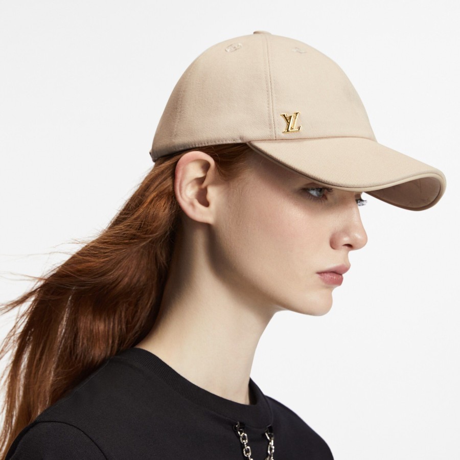 Mujer Louis Vuitton Gorros Y Guantes | Gorra Lv Iconic Beige