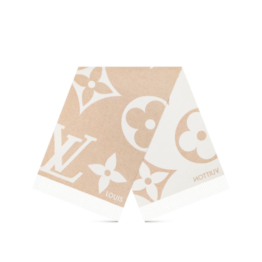 Mujer Louis Vuitton Bufandas | Bufanda The Ultimate Shine Beige