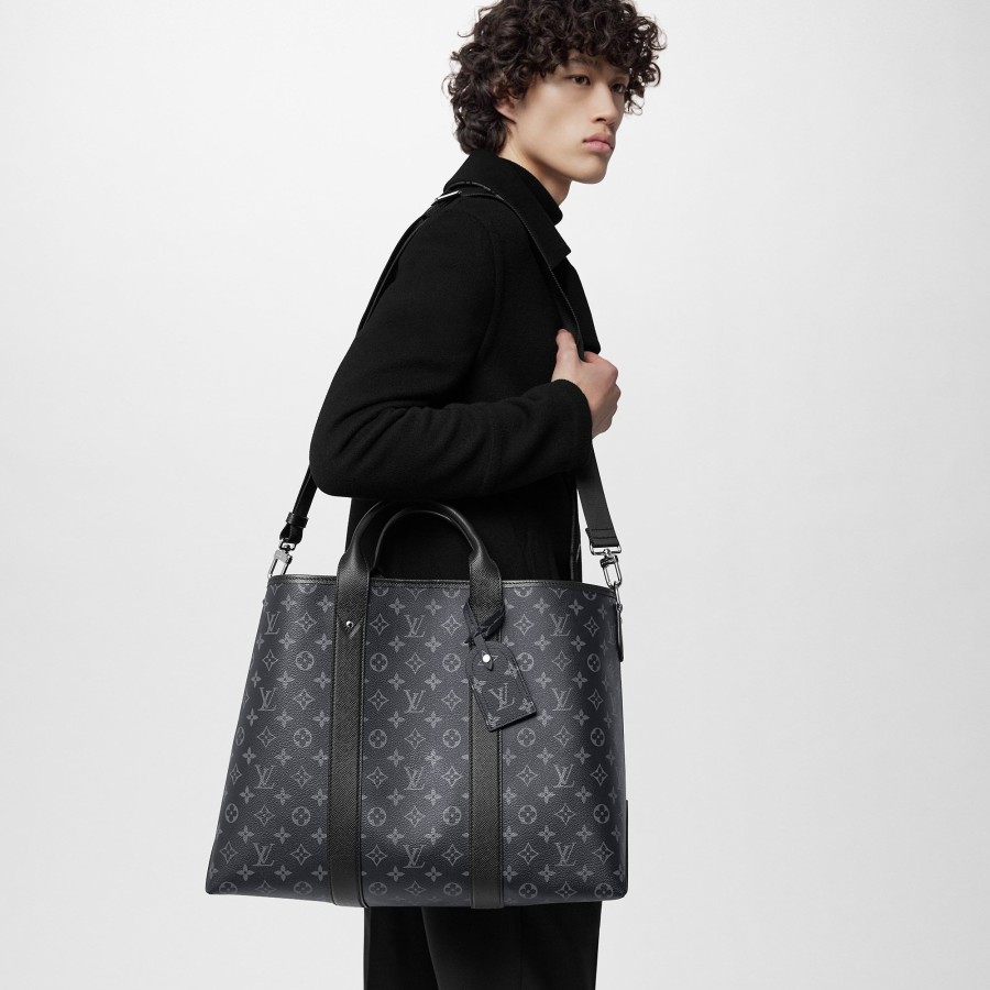 Hombre Louis Vuitton Seleccion De Bolsos De Piel | Bolso Tote Weekend Nm