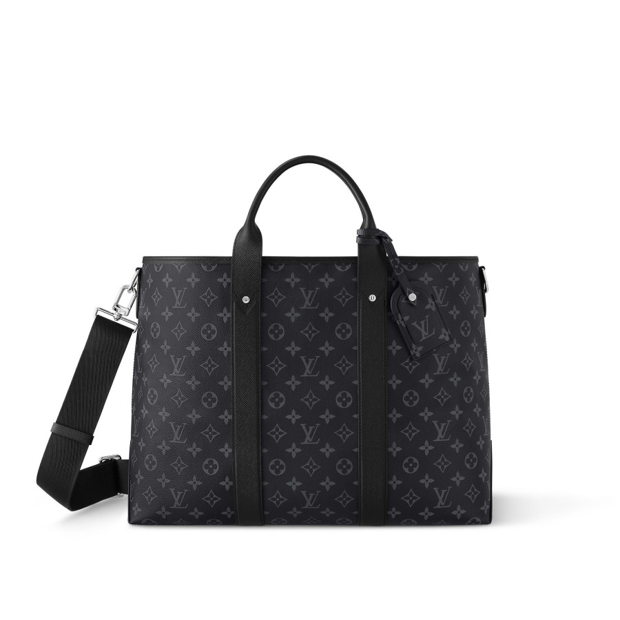 Hombre Louis Vuitton Seleccion De Bolsos De Piel | Bolso Tote Weekend Nm