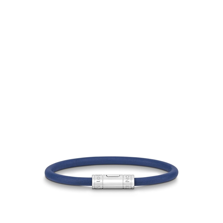 Hombre Louis Vuitton Pulseras | Pulsera En Piel New Keep It