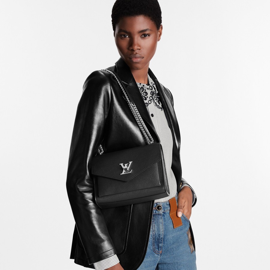 Mujer Louis Vuitton Bolsos Con Cadena Y Clutches | Bolso Mylockme Chain Negro