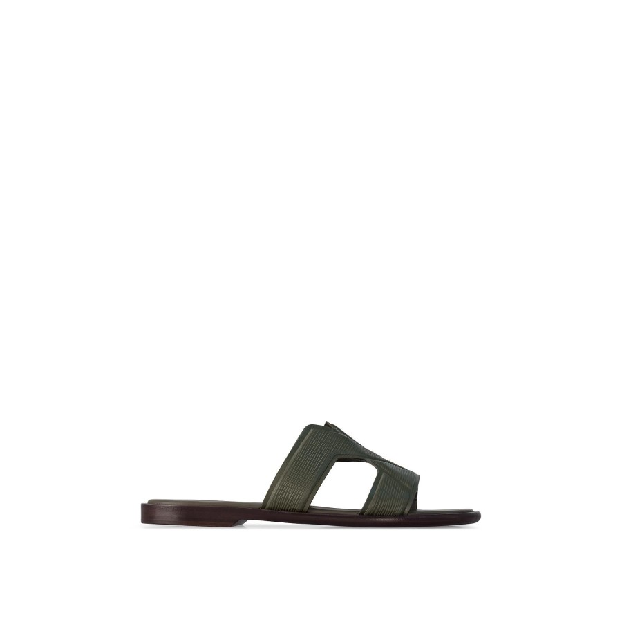 Hombre Louis Vuitton Sandalias | Mule Lv Oasis Caqui