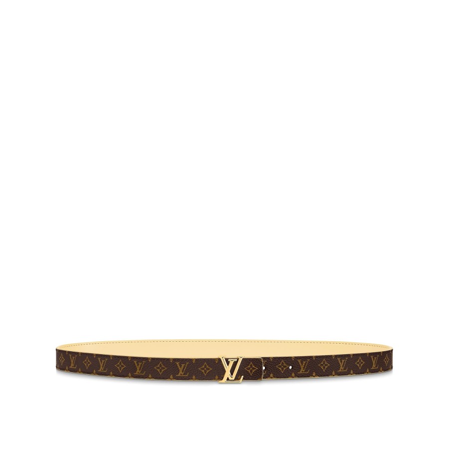 Mujer Louis Vuitton Cinturones | Cinturon Reversible Lv Iconic De 2 Cm