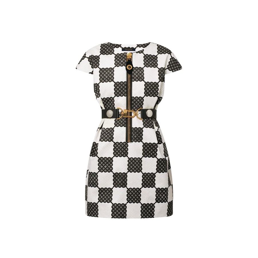 Mujer Louis Vuitton Vestidos | Vestido Bubble Damier Con Cremallera Xxl