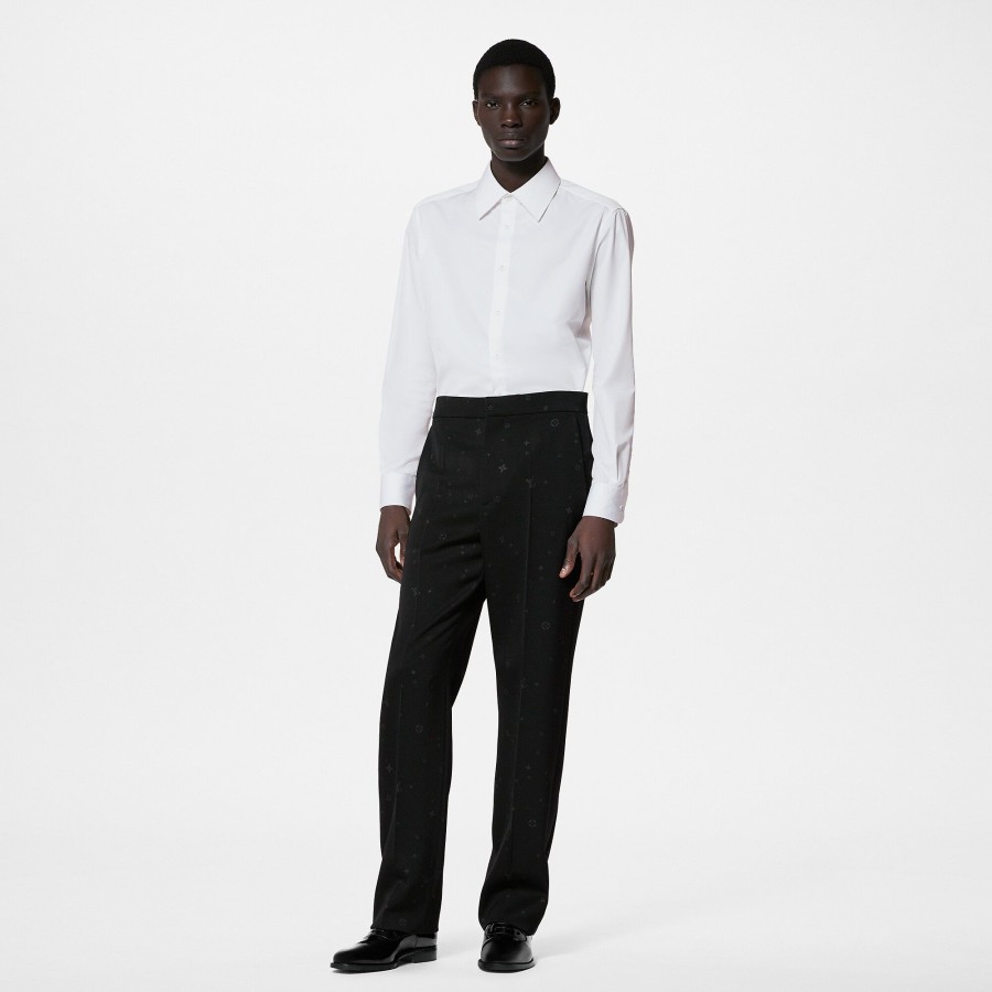 Hombre Louis Vuitton Pantalones | Pantalon De Esmoquin En Lana