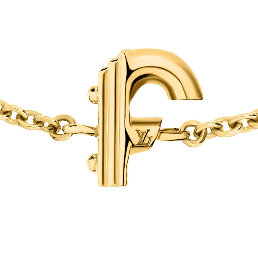 Mujer Louis Vuitton Pulseras | Pulsera Lv & Me, Letra F