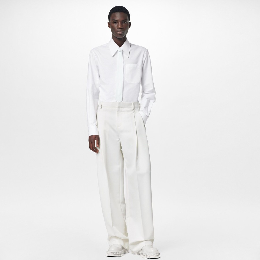 Hombre Louis Vuitton Pantalones | Pantalon De Pernera Ancha