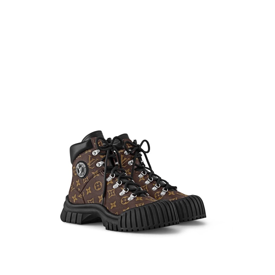 Mujer Louis Vuitton Botas Y Botines | Bota Militar Plana Ruby