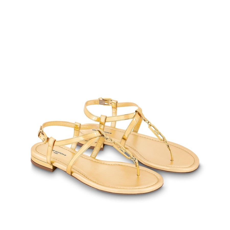 Mujer Louis Vuitton Sandalias Y Alpargatas | Sandalia Plana Dita