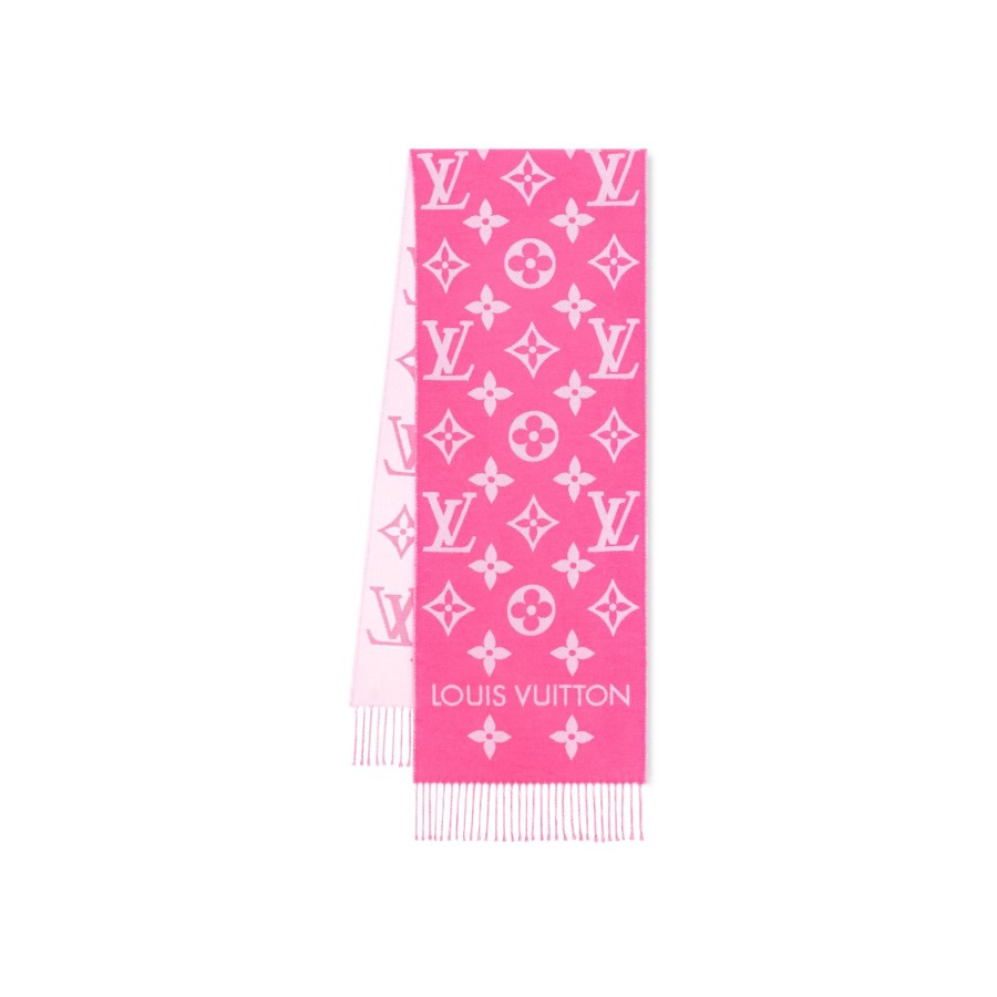 Mujer Louis Vuitton Bufandas | Bufanda Lv Essential Rose Pop