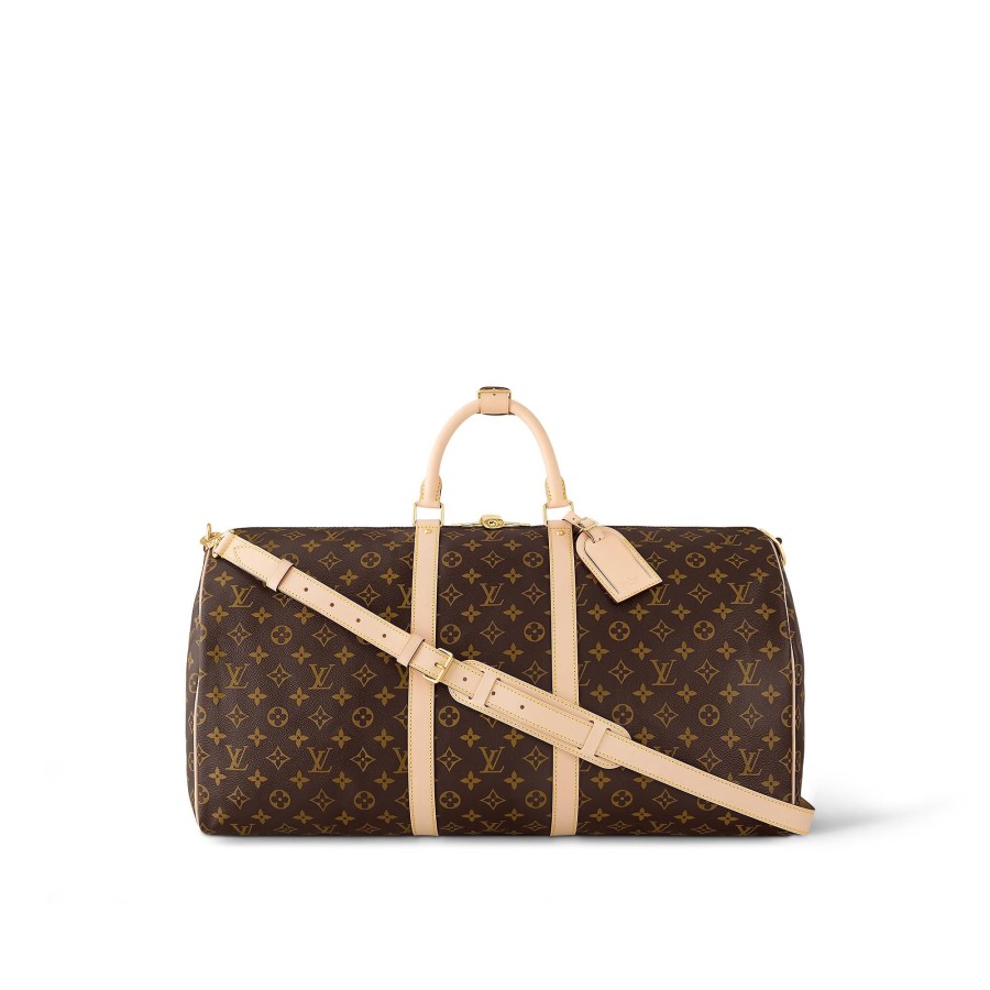 Mujer Louis Vuitton Bolsas De Viaje | Keepall 55 Con Bandolera