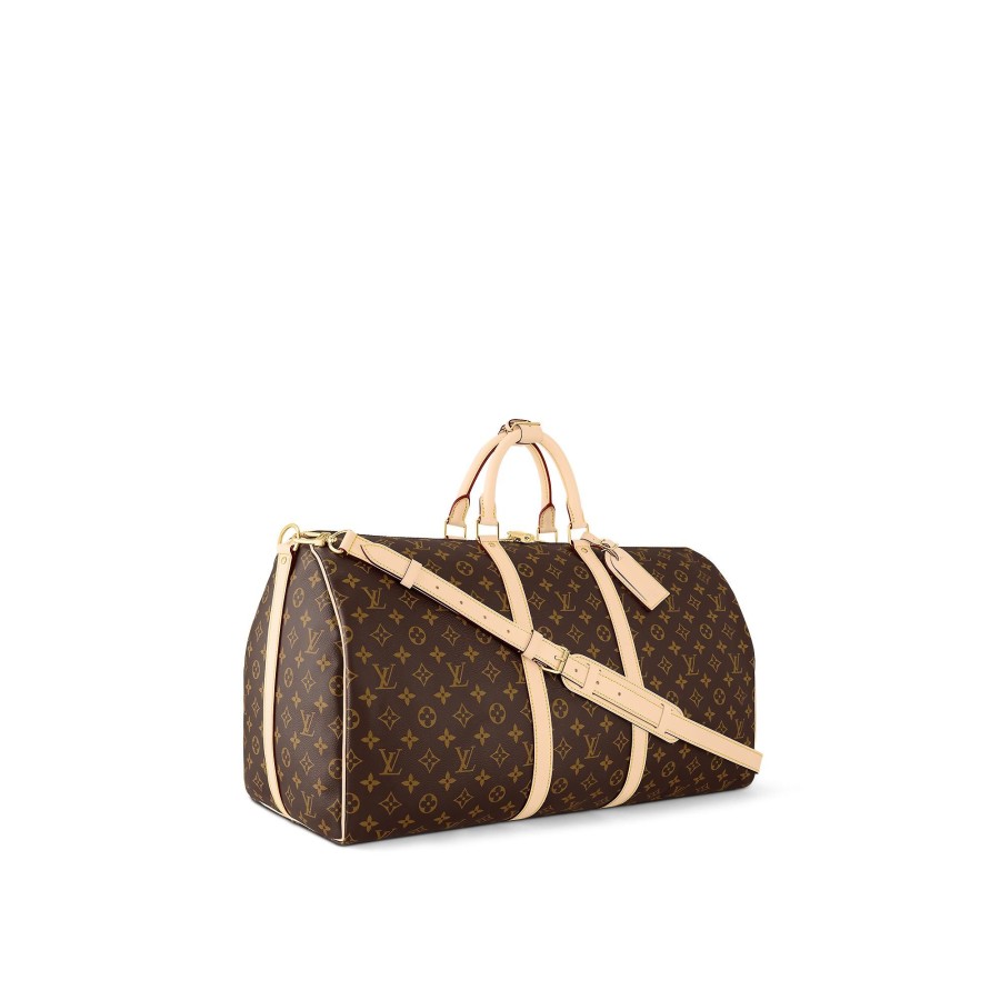 Mujer Louis Vuitton Bolsas De Viaje | Keepall 55 Con Bandolera