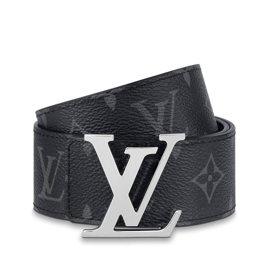 Hombre Louis Vuitton Cinturones | Cinturon Reversible Lv Initiales De 4 Cm