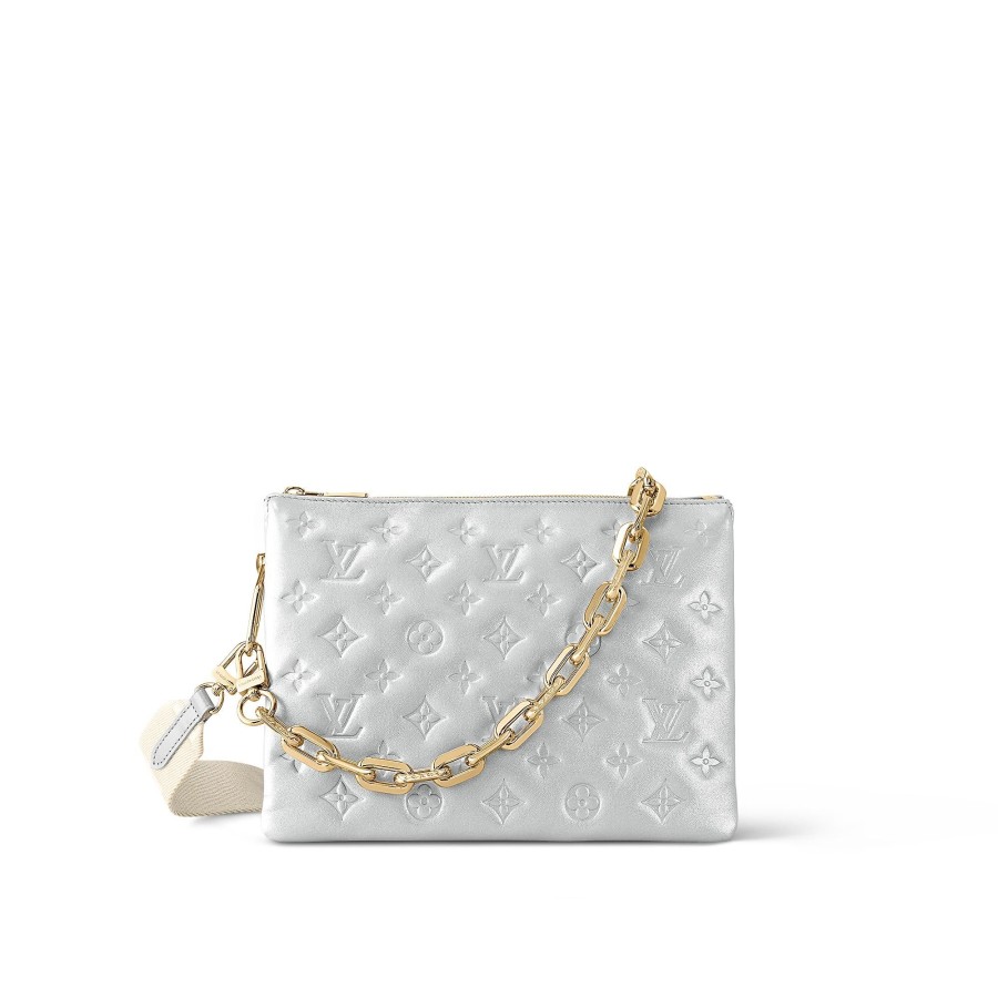 Mujer Louis Vuitton Bolsos Al Hombro Y Cruzados | Bolso Coussin Pm Plata