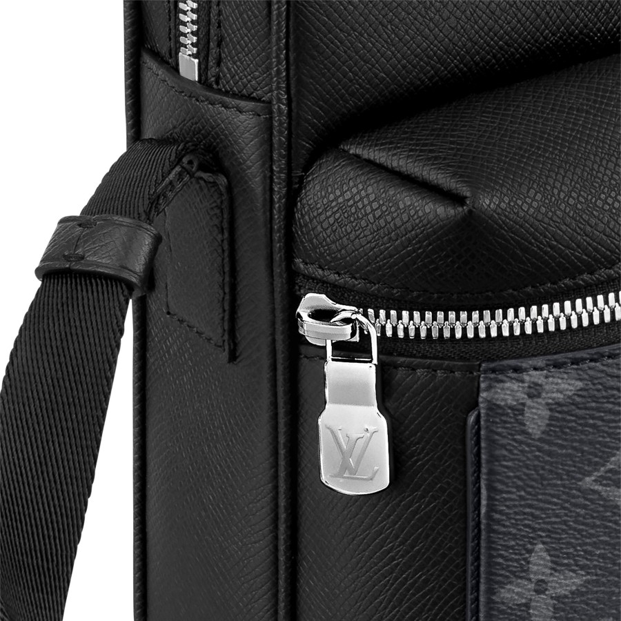 Hombre Louis Vuitton Bolsos Monogram Iconicos | Bolso Mensajero Outdoor Negro