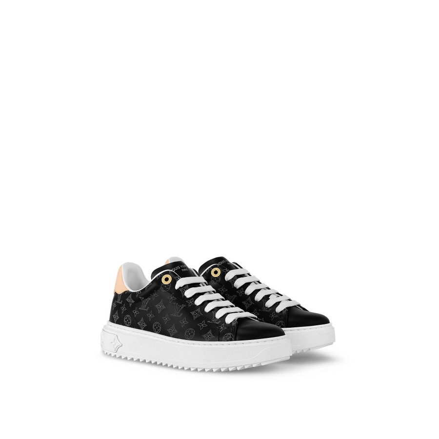 Mujer Louis Vuitton Zapatillas | Zapatilla Deportiva Time Out Negro