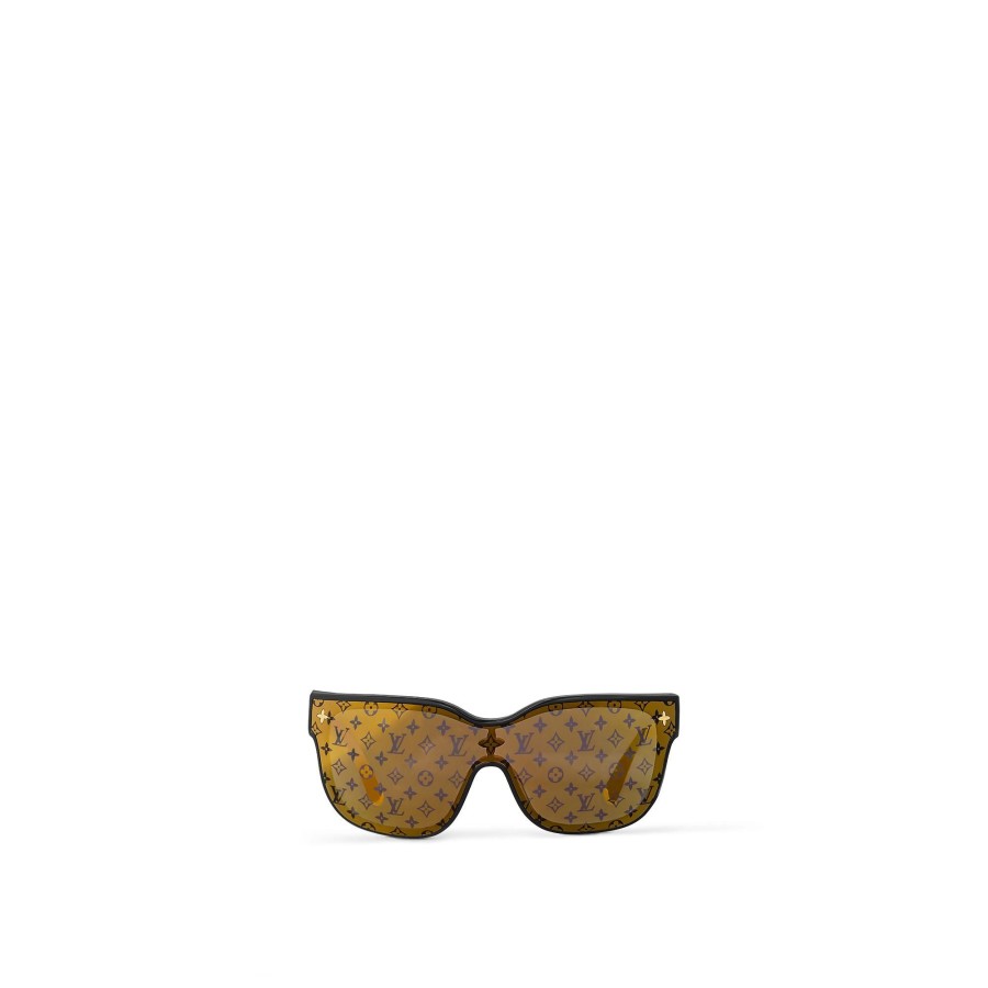 Mujer Louis Vuitton Gafas De Sol | Gafas De Sol Lv Shadow Square Negro