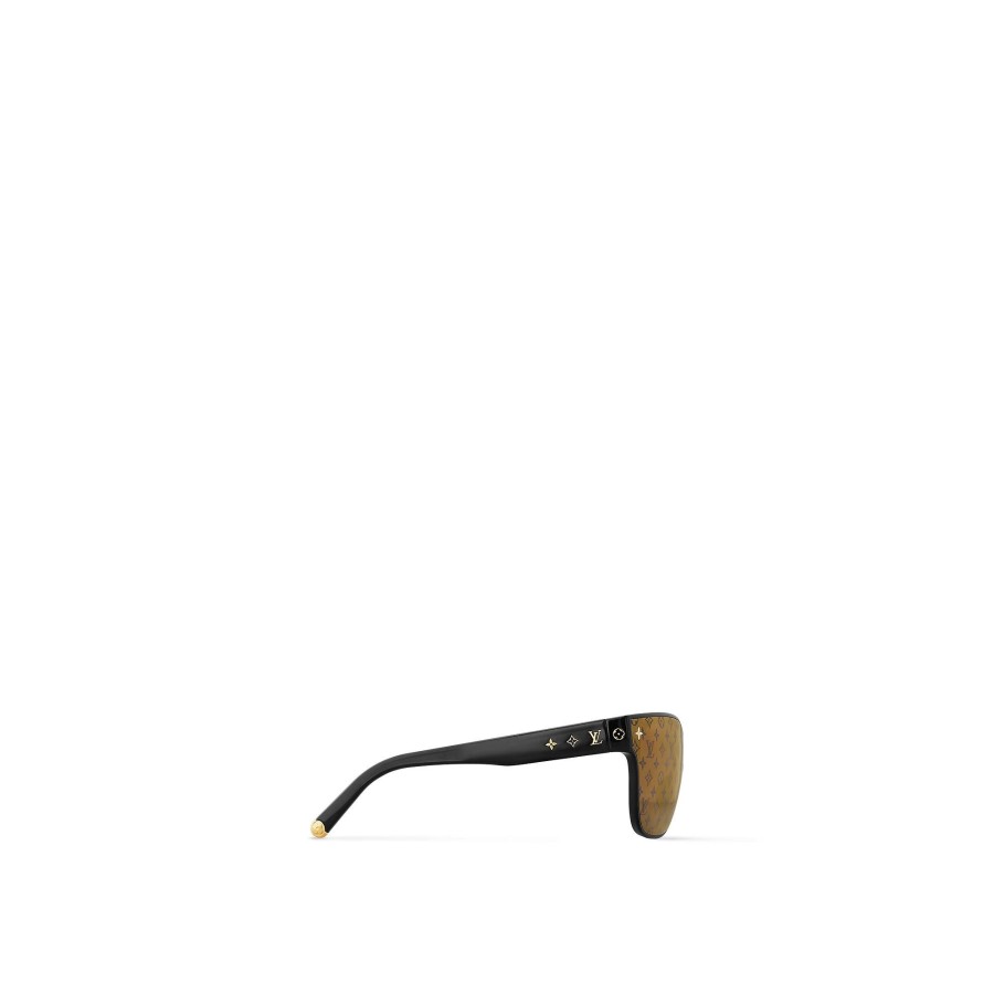 Mujer Louis Vuitton Gafas De Sol | Gafas De Sol Lv Shadow Square Negro