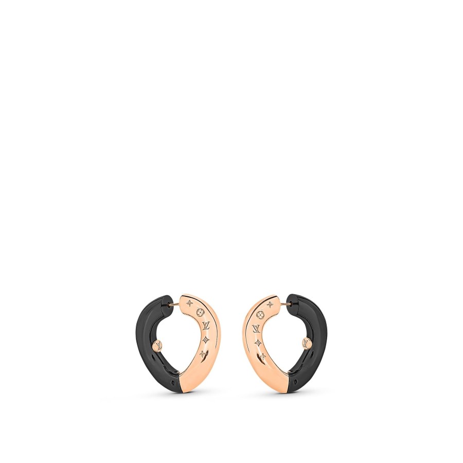 Mujer Louis Vuitton Pendientes | Pendientes Wave Hoops Rose