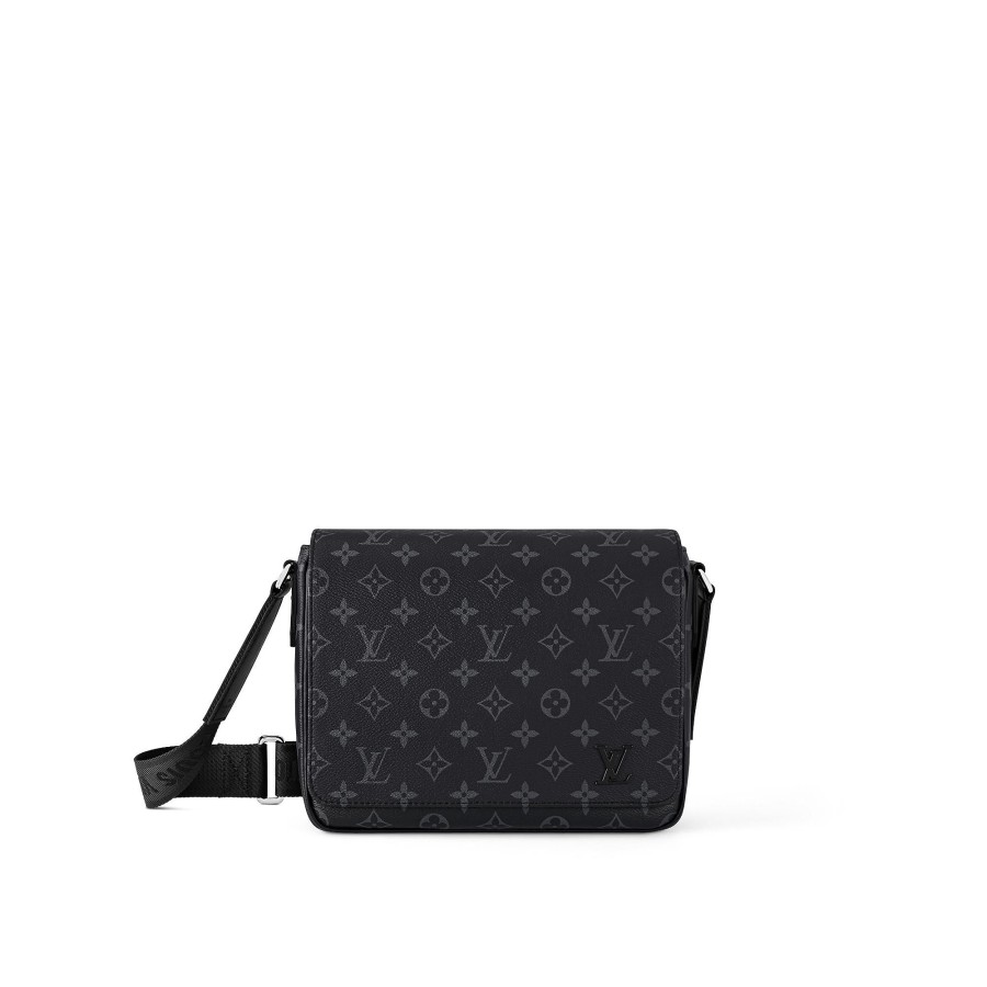 Hombre Louis Vuitton Bolsos Monogram Iconicos | Bolso Messenger District Pm