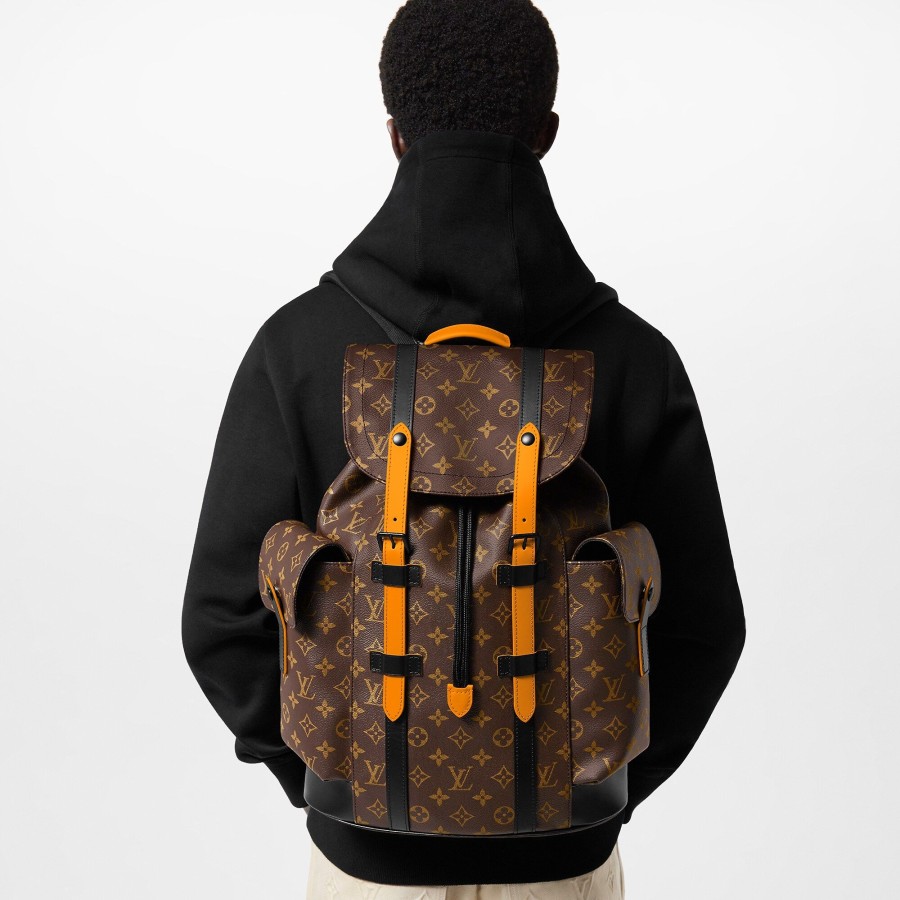 Hombre Louis Vuitton Bolsos Monogram Iconicos | Mochila Christopher Mm