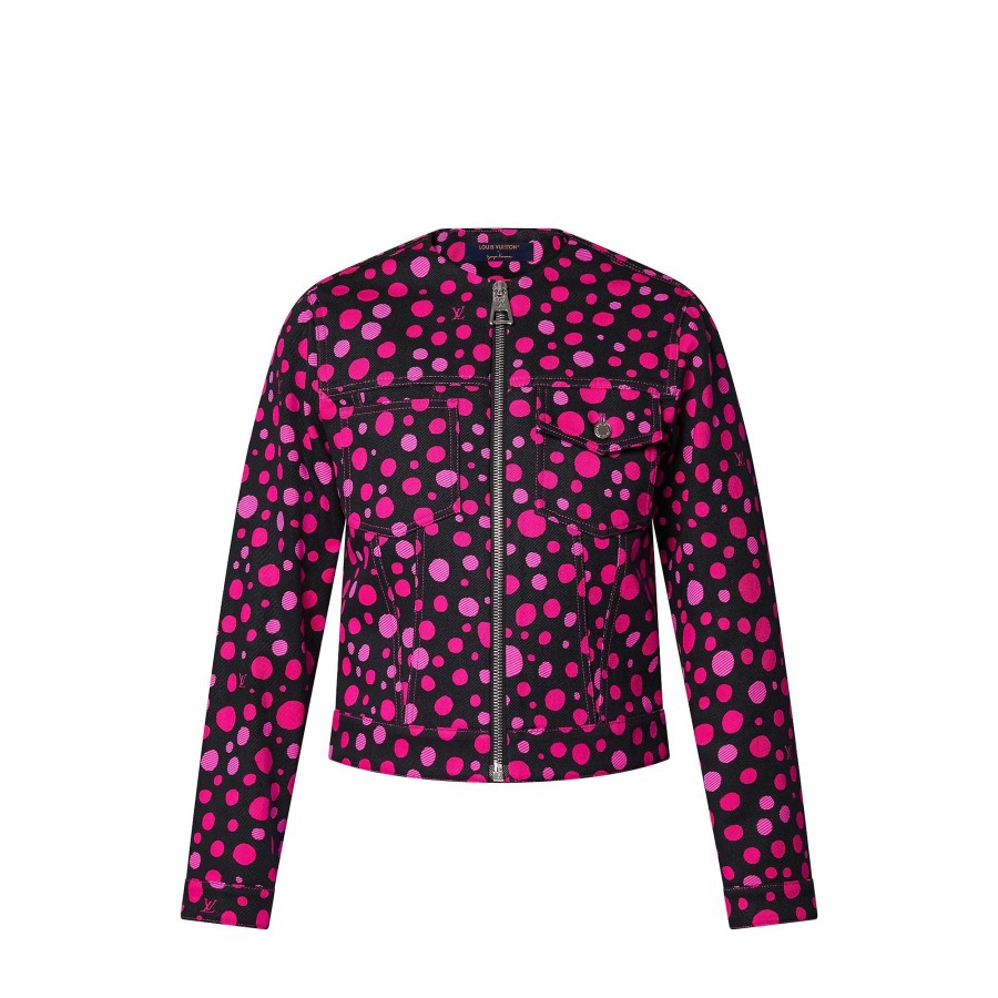 Mujer Louis Vuitton Abrigos Y Chaquetas | Lv X Yk Chaqueta Con Cremallera Infinity Dots