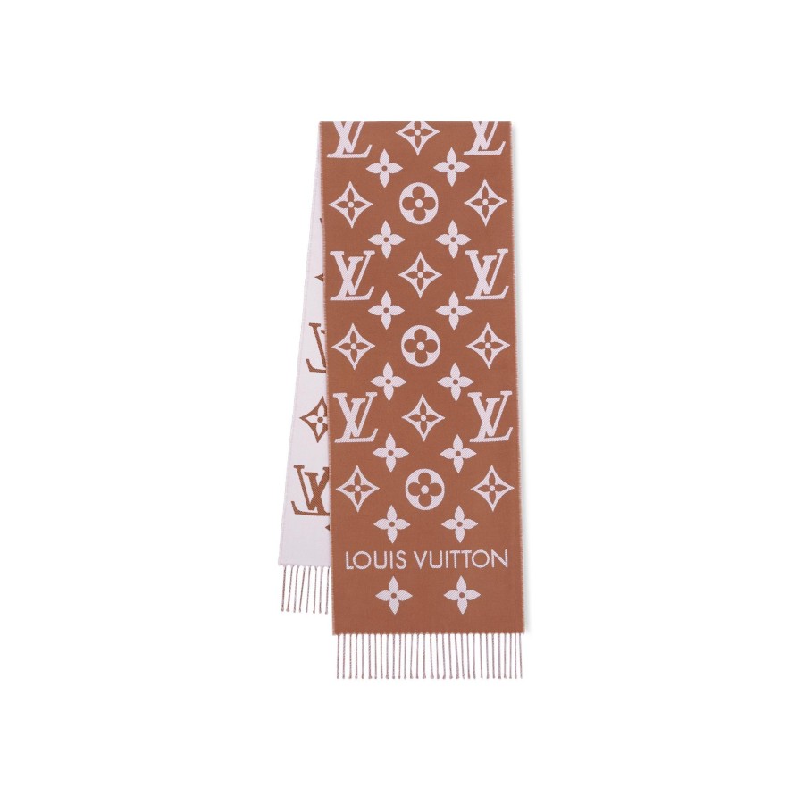 Mujer Louis Vuitton Bufandas | Bufanda Lv Essential Noisette