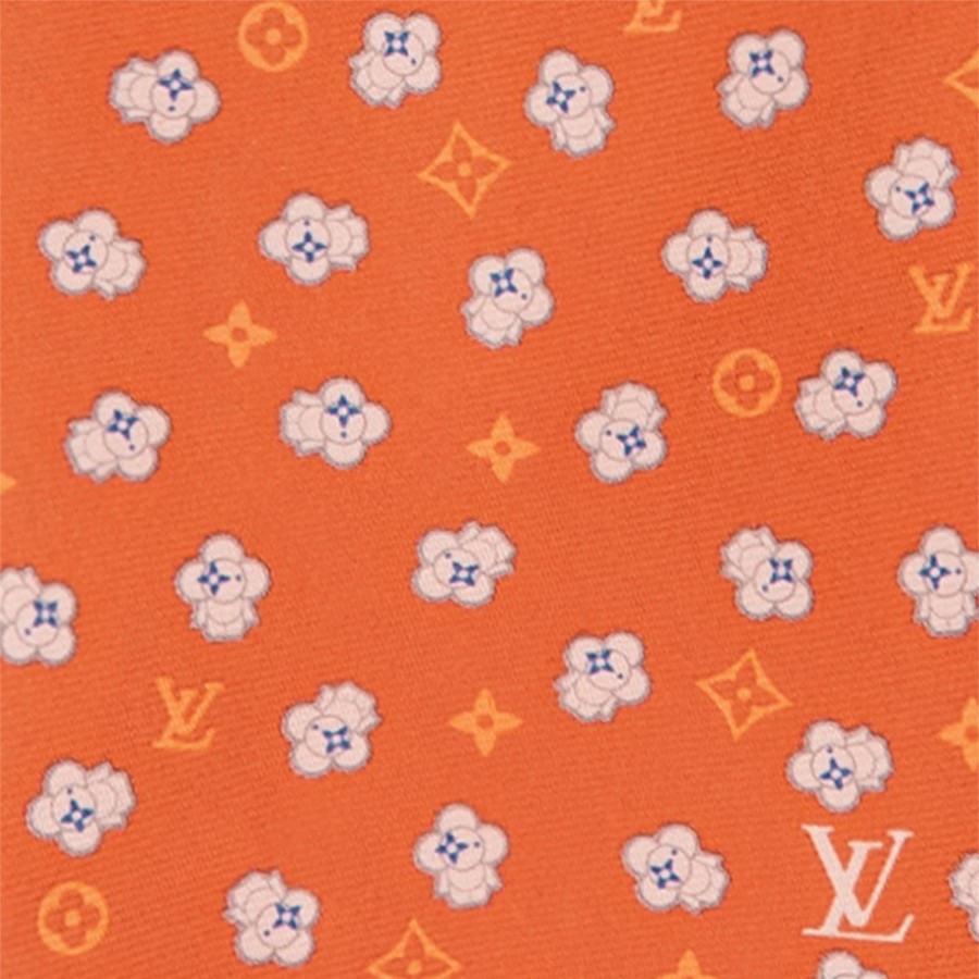 Hombre Louis Vuitton Corbatas Y Panuelos | Corbata Vivienne Swing Naranja