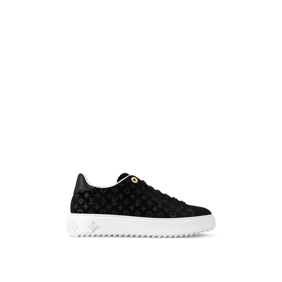 Mujer Louis Vuitton Zapatillas | Zapatilla Deportiva Time Out Negro