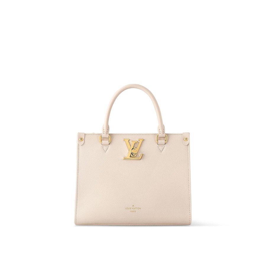 Mujer Louis Vuitton Seleccion De Bolsos En Piel | Bolso Lock & Go Cuarzo