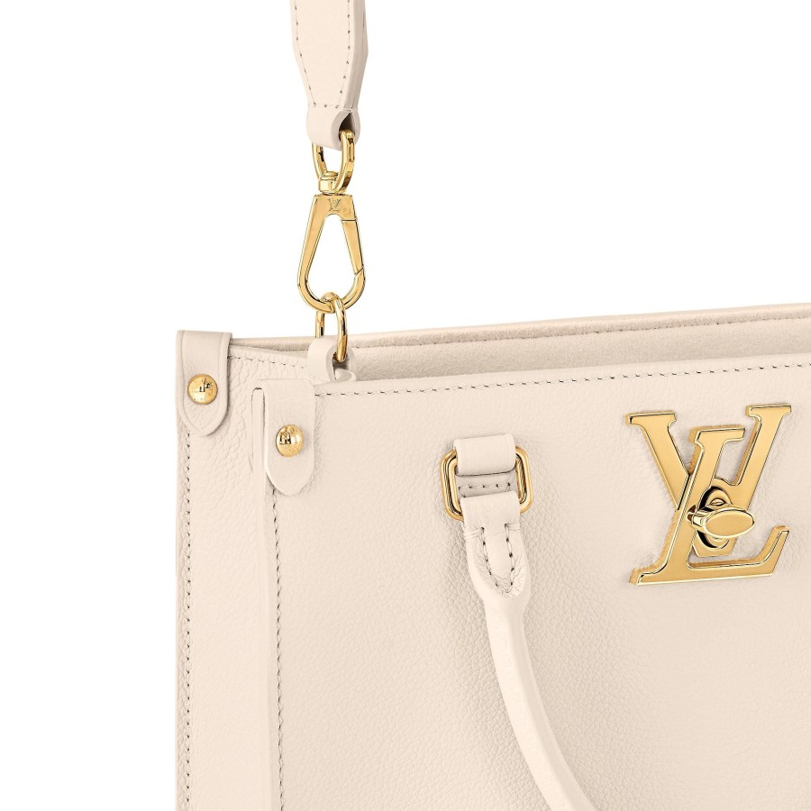 Mujer Louis Vuitton Seleccion De Bolsos En Piel | Bolso Lock & Go Cuarzo