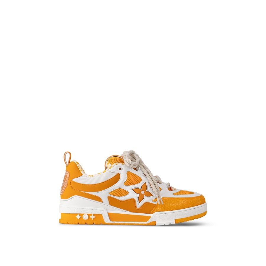 Hombre Louis Vuitton Zapatillas | Zapatilla Deportiva Lv Skate Amarillo