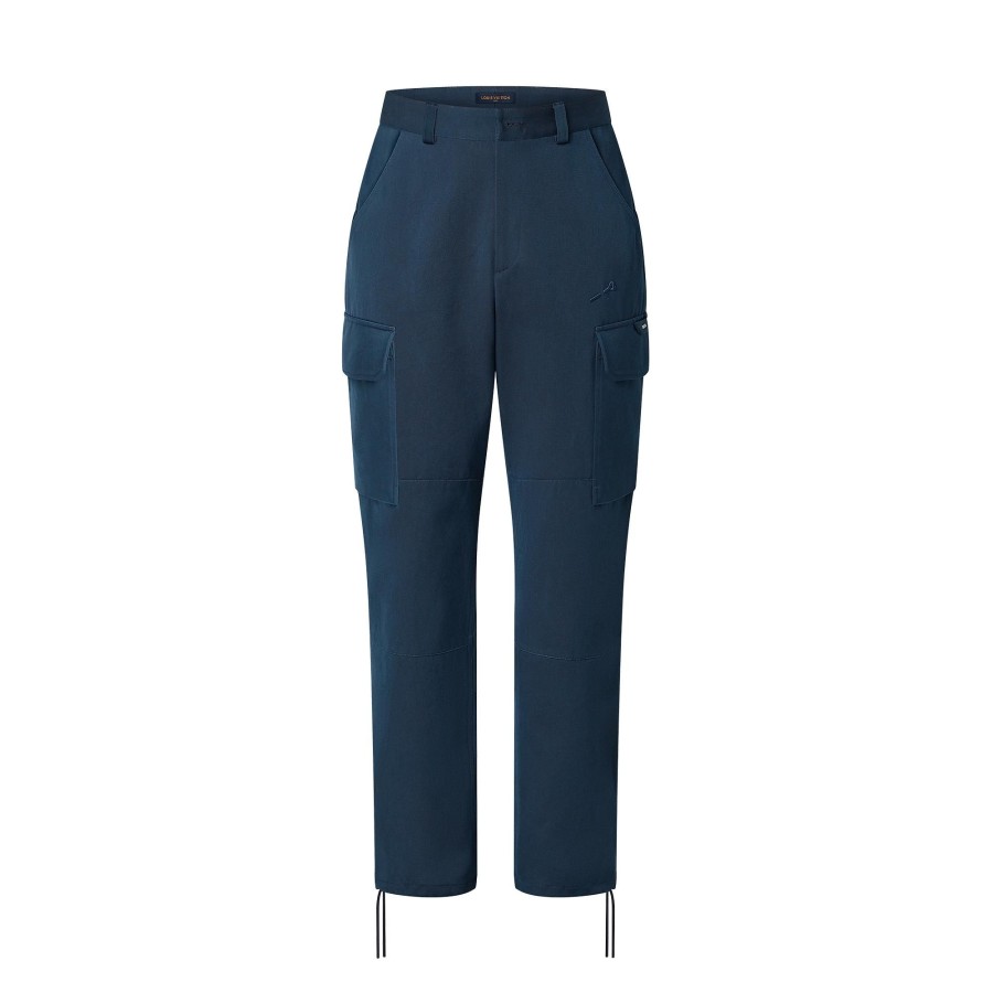 Hombre Louis Vuitton Pantalones | Pantalon Cargo Lvse Corbeau