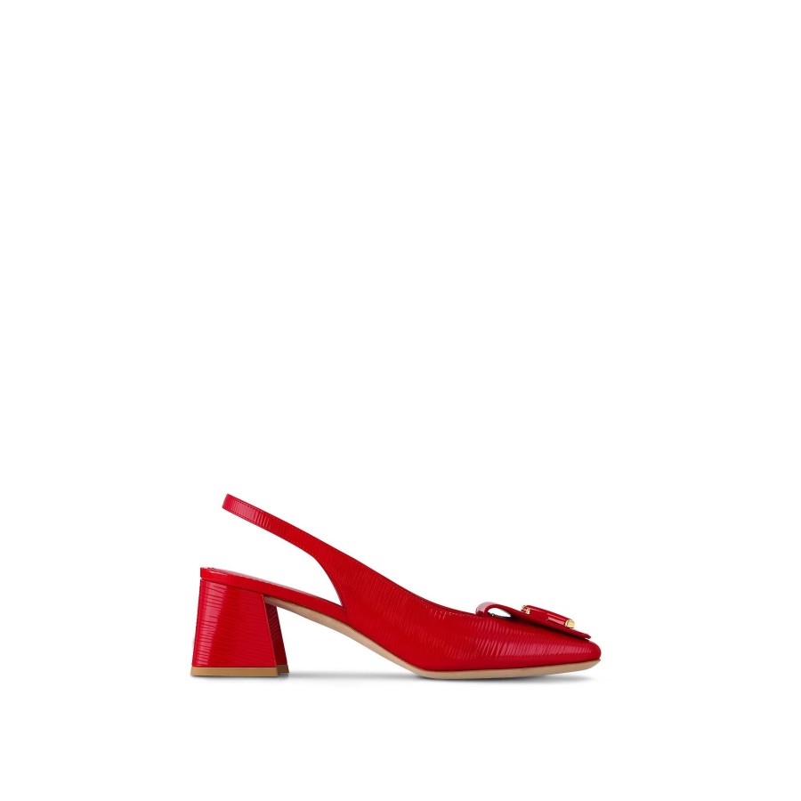 Mujer Louis Vuitton Zapatos De Salon | Zapato De Salon Destalonado Shake Rojo