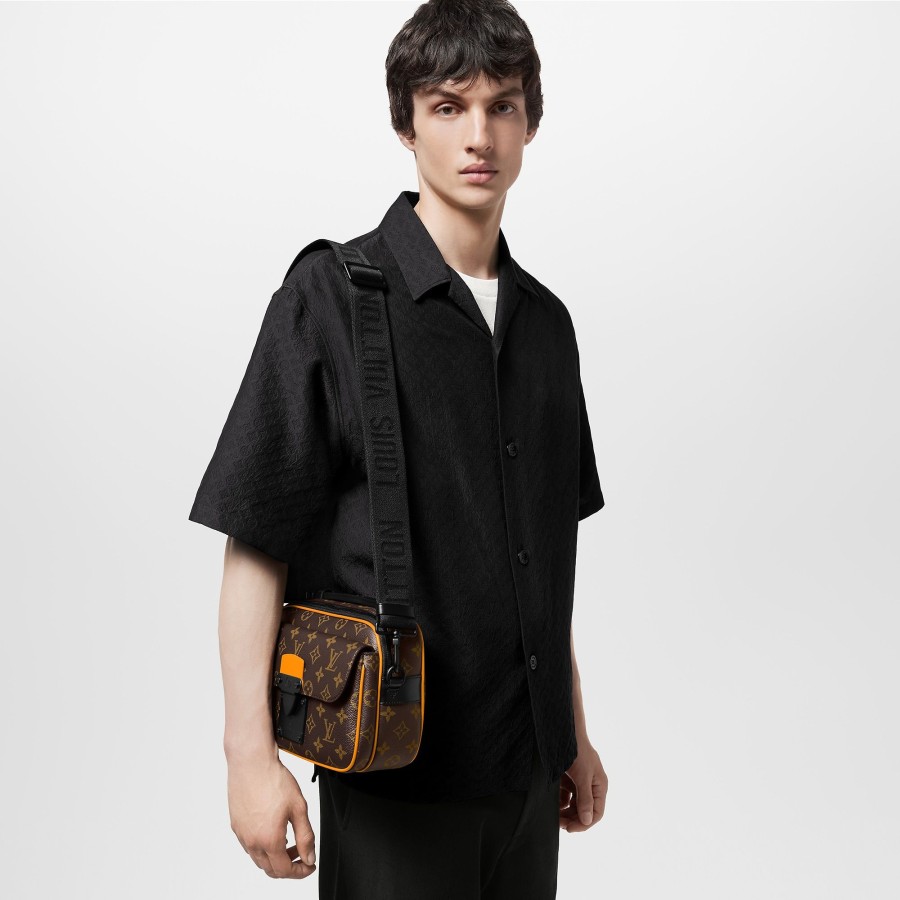 Hombre Louis Vuitton Bolsos Monogram Iconicos | Bolso Messenger S-Lock