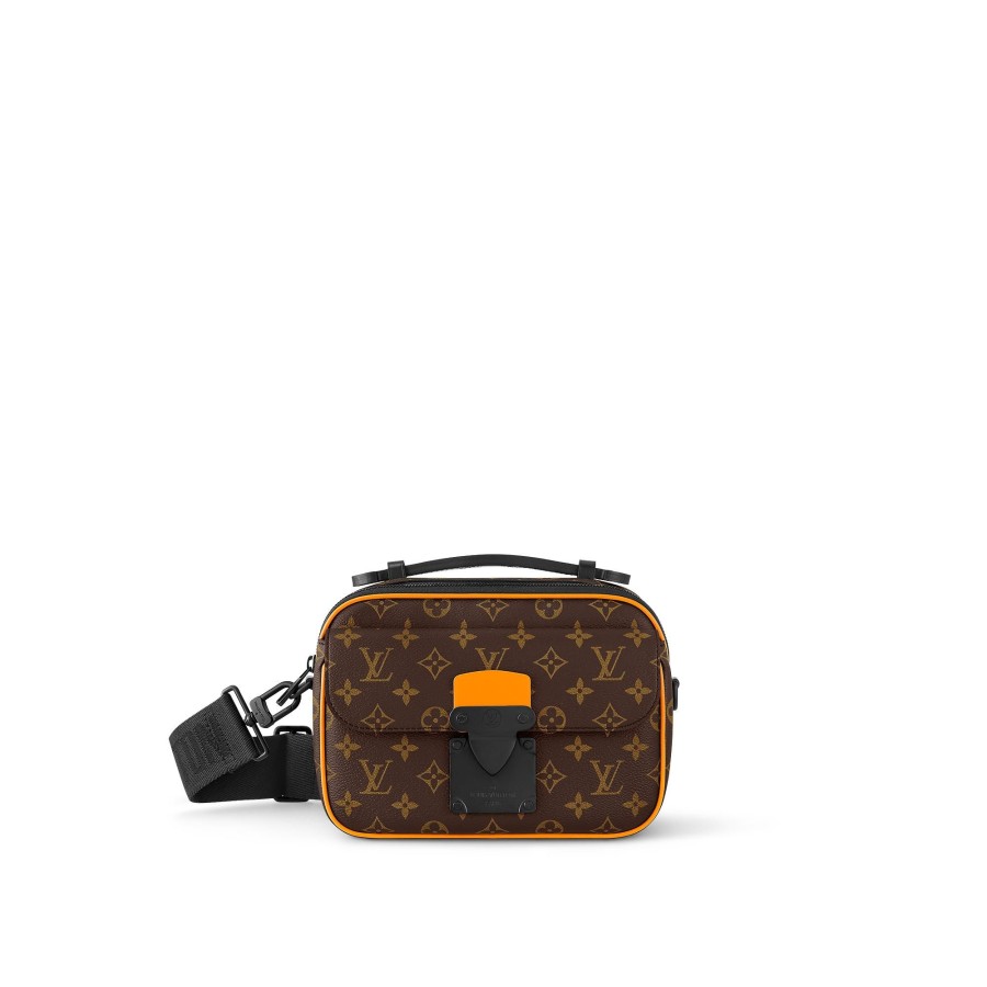 Hombre Louis Vuitton Bolsos Monogram Iconicos | Bolso Messenger S-Lock