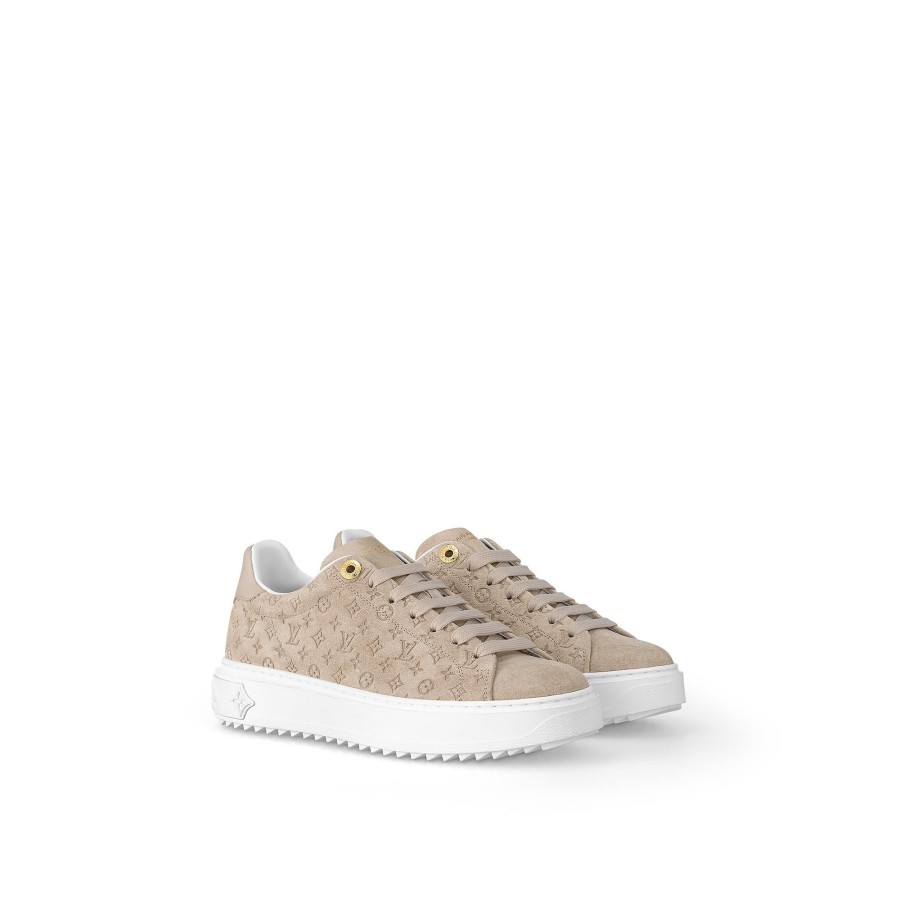 Mujer Louis Vuitton Zapatillas | Zapatilla Deportiva Time Out Nude